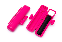 印鑑ケース ブライトケース ピンク 10.5-12.0mm