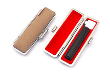 印鑑ケース 帆布ケース マッシュルーム 10.5-12.0mm