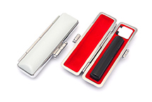 印鑑ケース フォーマルケース グレー 10.5-12.0mm