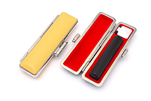 印鑑ケース フォーマルケース イエロー 10.5-12.0mm