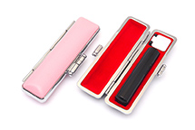 印鑑ケース フォーマルケース ピンク 10.5-12.0mm