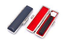 印鑑ケース フォーマルケース ネイビー 10.5-12.0mm