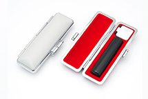 印鑑ケース フォーマルケース グレー 13.5-15.0mm