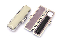 印鑑ケース Studyケース ペールサンド 10.5-12.0mm